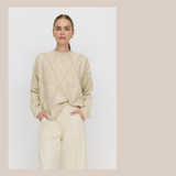 Abbey Knit - Oatmeal