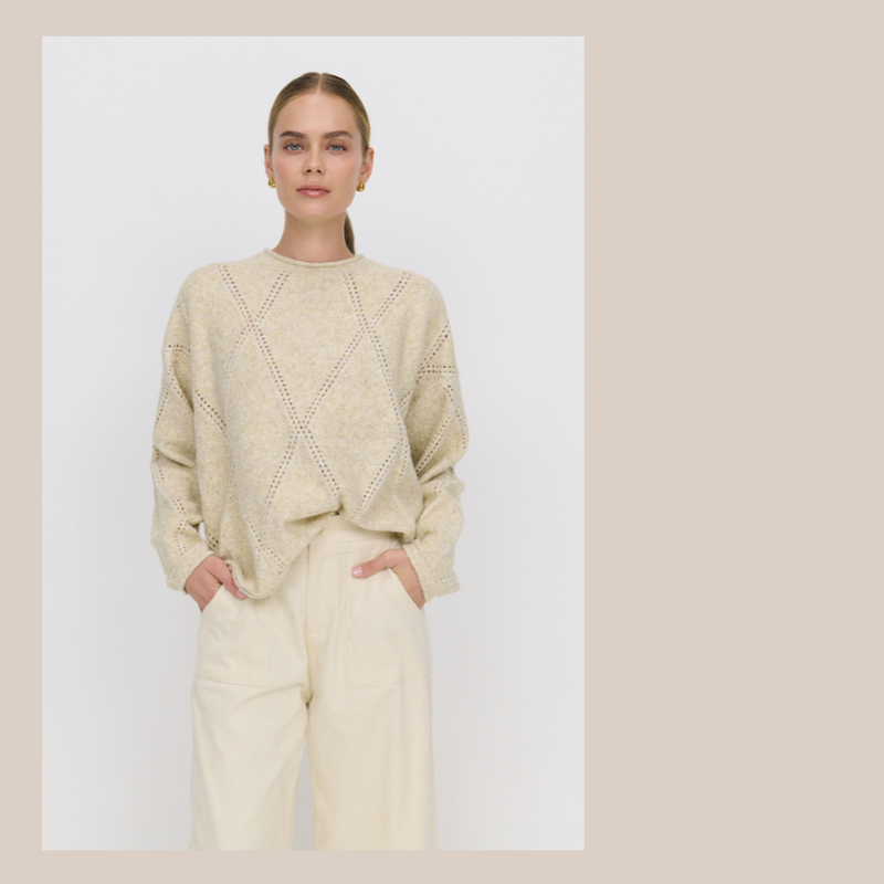 Abbey Knit - Oatmeal