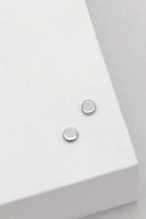 Dot Stud Earrings - Sterling Silver