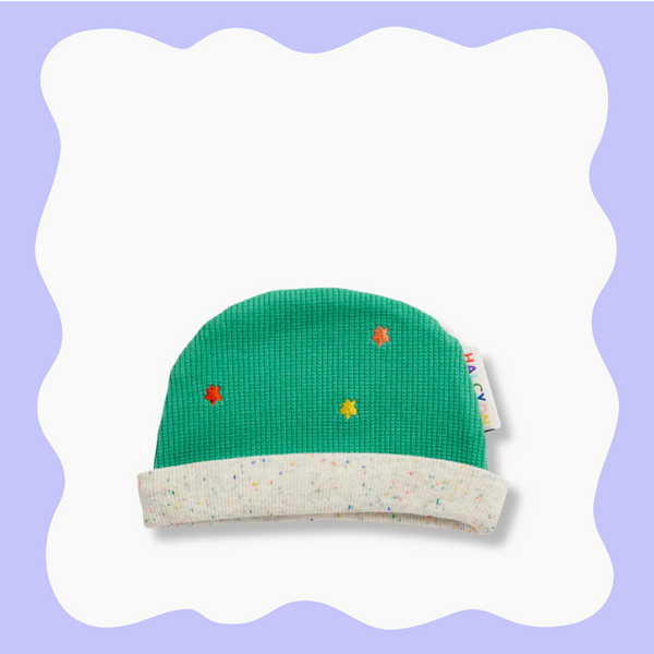 Organic Baby Hat - Forest Green