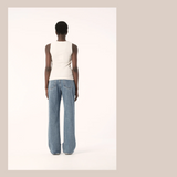 Nola Tank - White Marle