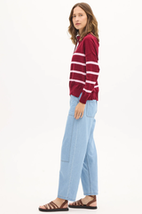 Rowan Drawcord Knit - Berry & Pink