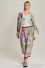 Vanessa Printed Midi Skirt -Shipibo