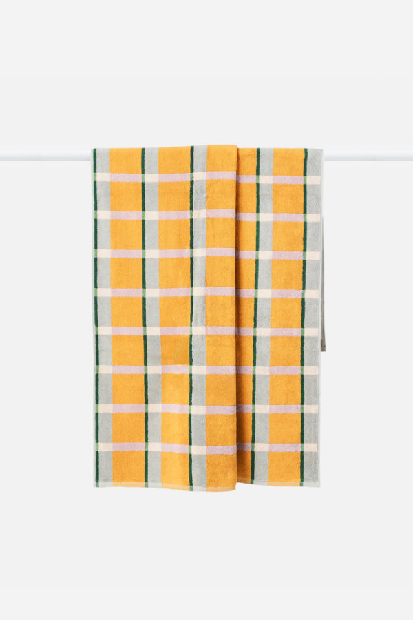 Cozumel Beach Towel - Satsuma & Multi