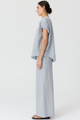 Bay Pant - Blue Stripe