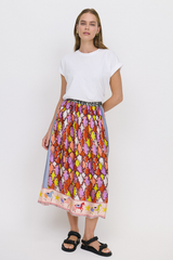 ME369 Alexa Printed Midi Skirt - Horse