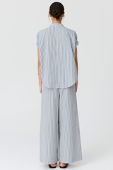 Bay Pant - Blue Stripe