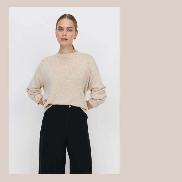 Lara Knitted Jumper - Natural