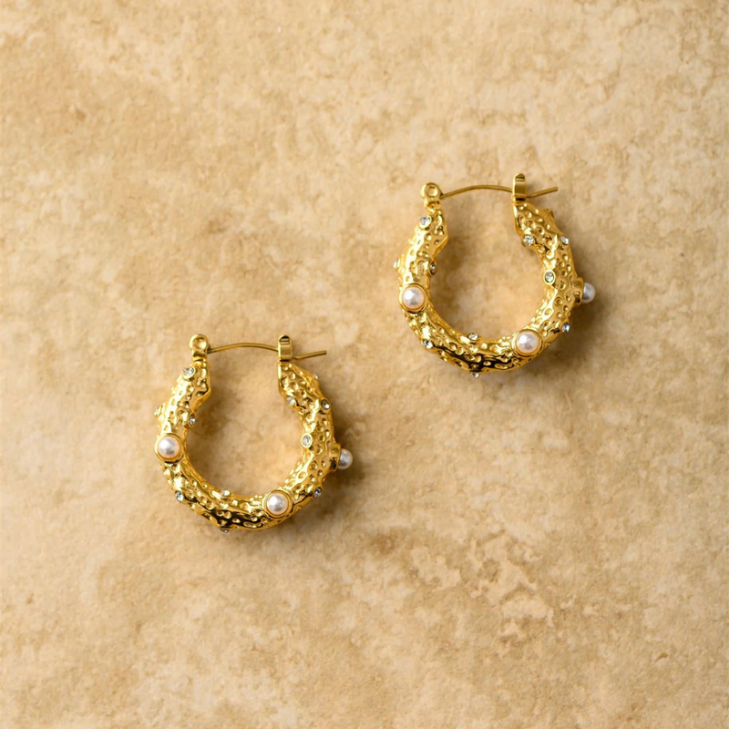 Aurelia Earrings - Gold