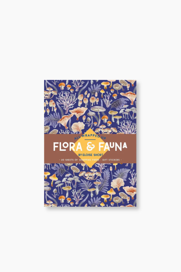 Wrapping Paper Book - Flora & Fauna