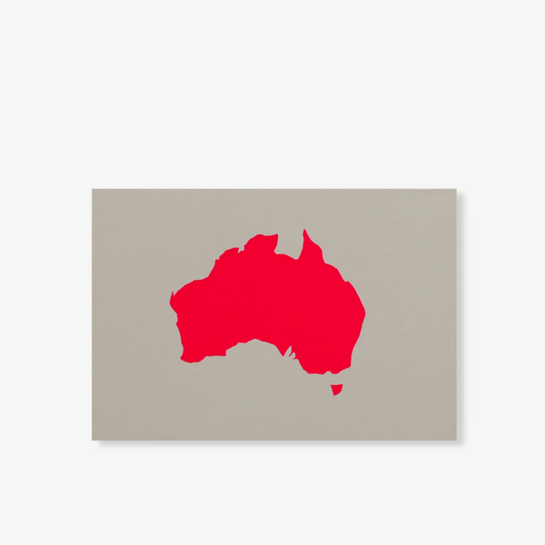 Map of Australia Card