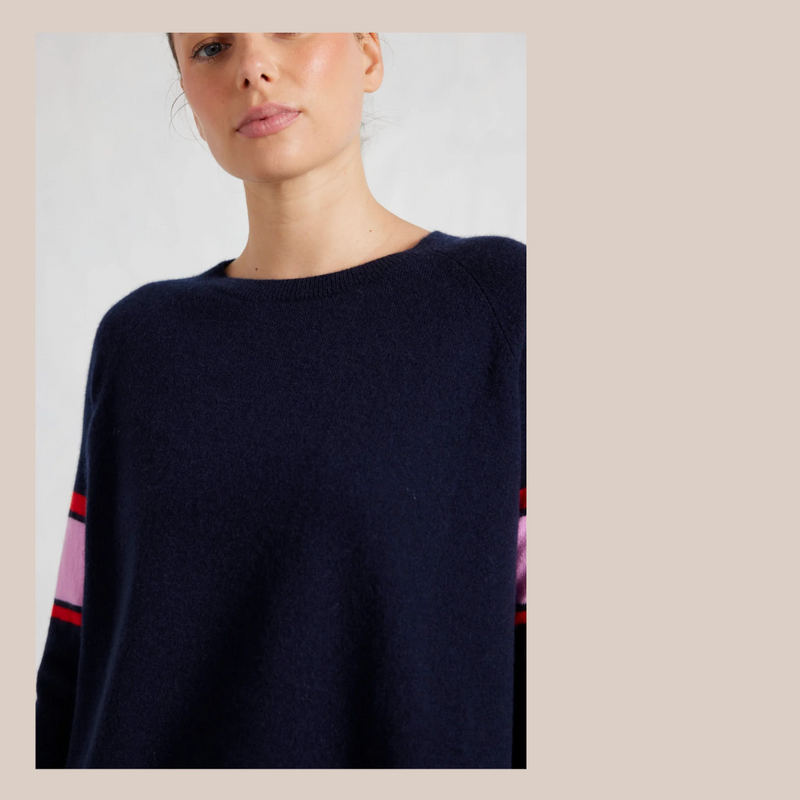 Fay Sweater - Navy