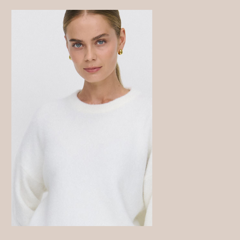 Poppy Knit - Milk