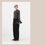 Thelma Knit Top - Midnight Lurex