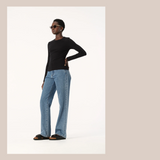 Nola Long Sleeve Top - Black