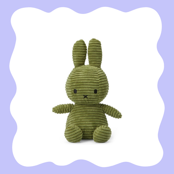 Miffy - Olive Green Corduroy 23cm