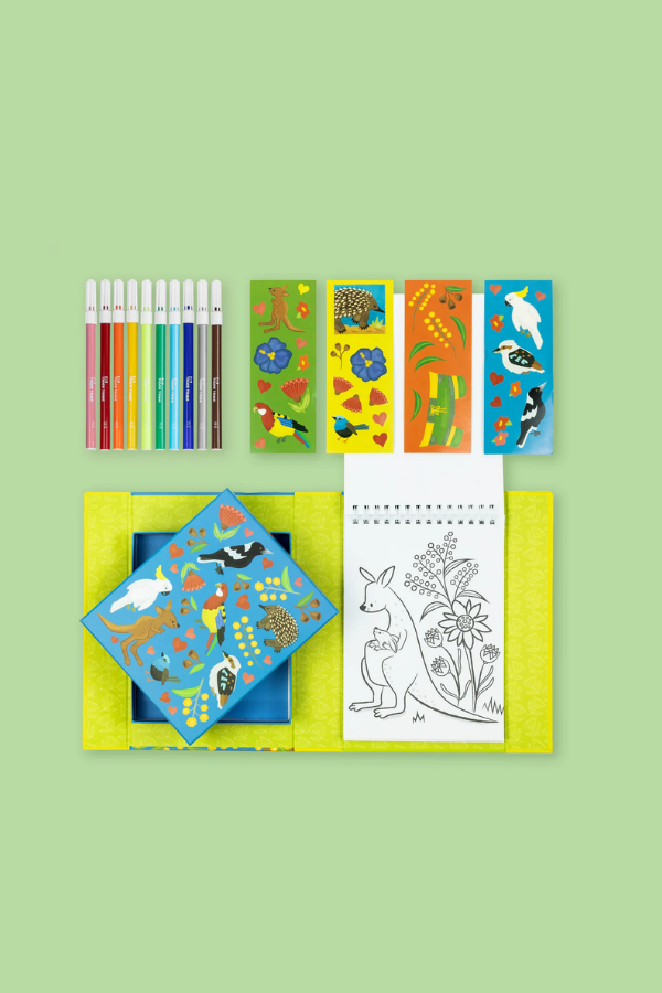 Colouring Set - Aussie Animals