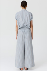 Bay Pant - Blue Stripe