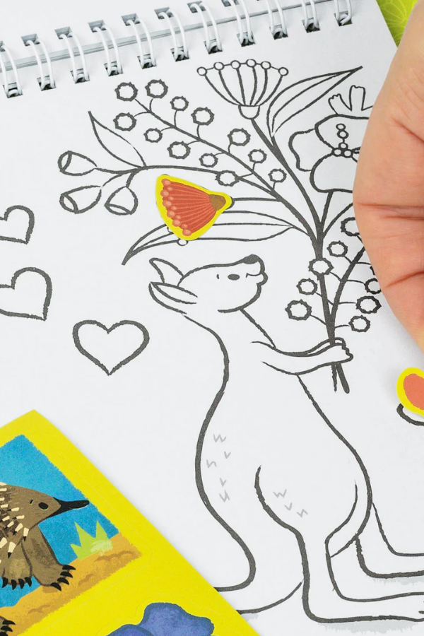 Colouring Set - Aussie Animals
