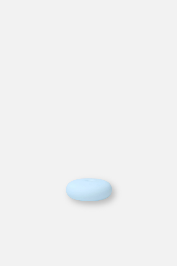 Frosted Glass Holder Small - Blue
