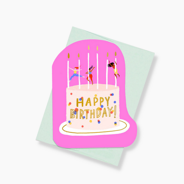 Card - Circus Cake