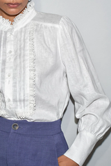 Haze Top - Porcelain