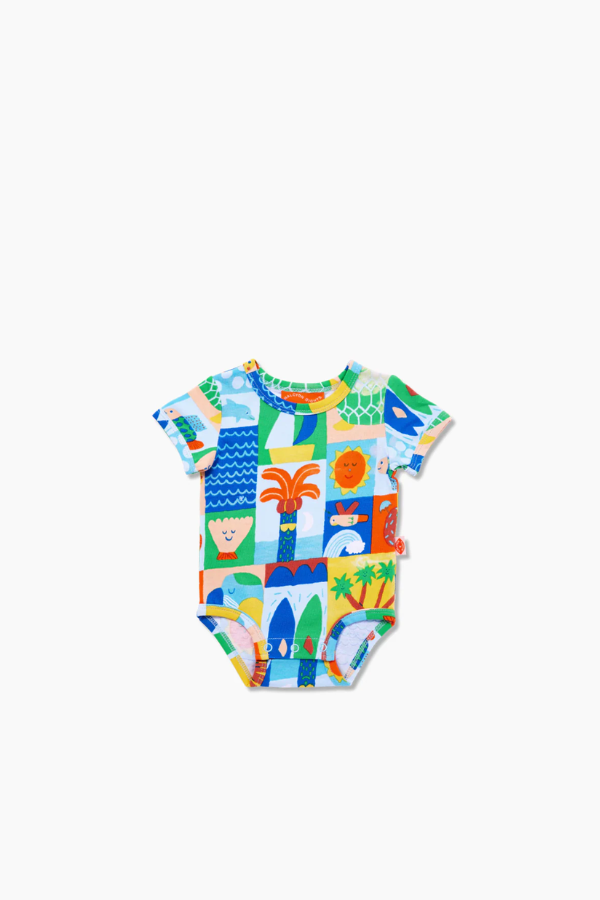 Short Sleeve Body Suit - Hello Sunshine