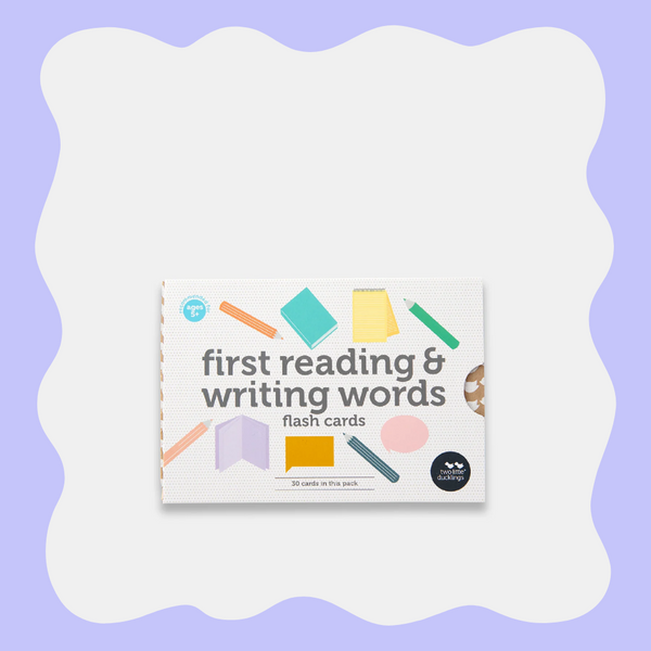 First Reading & Writing Words Flash Cards