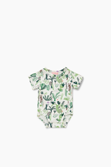 Short Sleeve Body Suit - Fern Gully