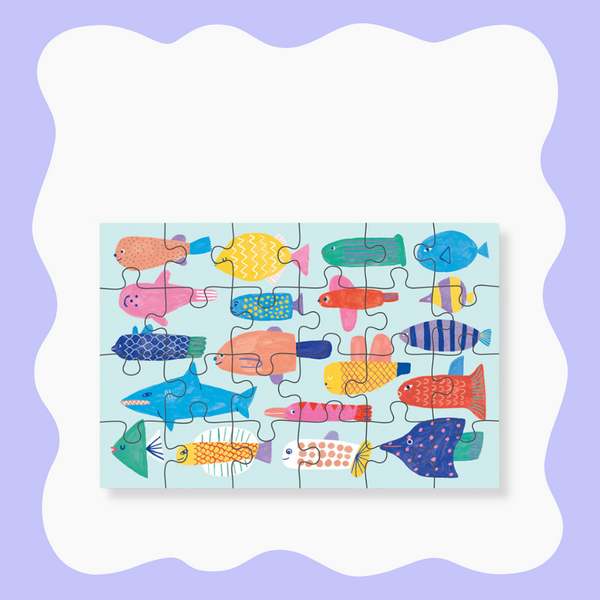 24 Piece Kids Puzzle - Rainbow Reef