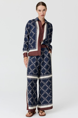 Eden Shirt - Scarf Print