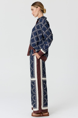 Eden Shirt - Scarf Print