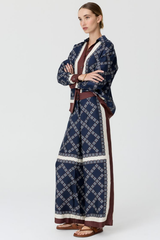 Eden Shirt - Scarf Print
