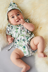 Short Sleeve Body Suit - Fern Gully