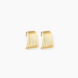 Caterpillar Earrings - Gold