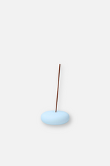 Frosted Glass Holder Small - Blue