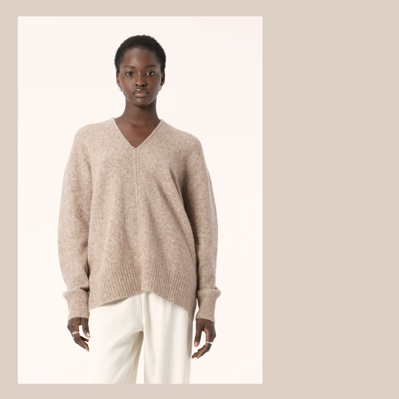 Fumi Knit - Taupe Marle