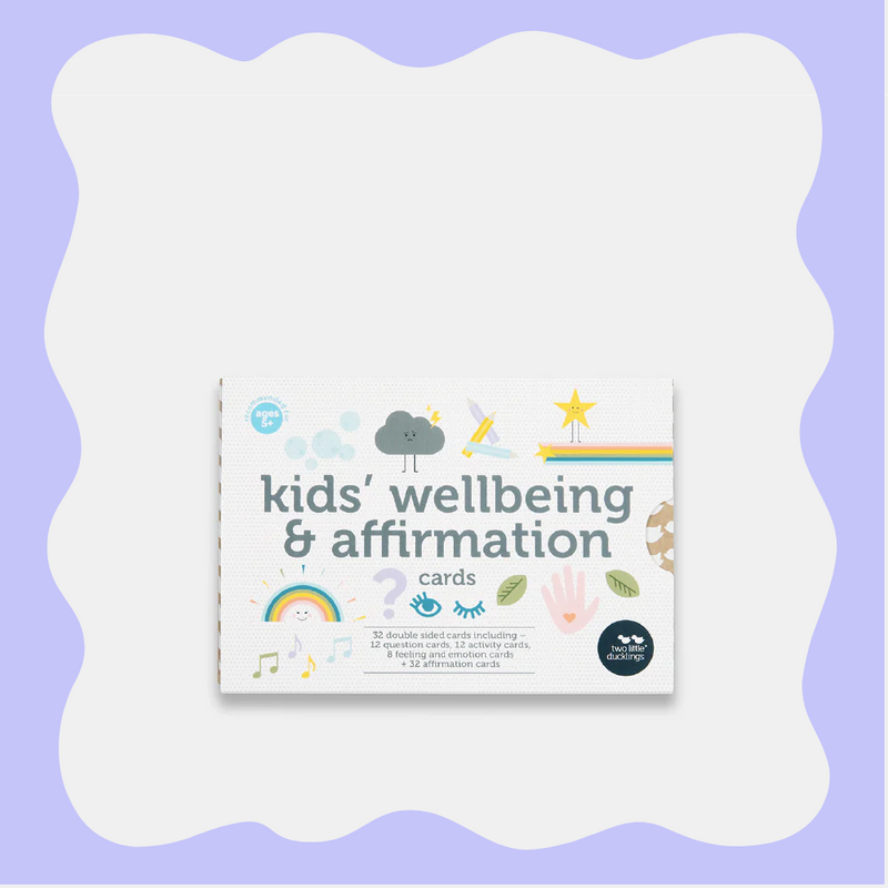 Kids Wellbeing & Affirmation Flash Cards