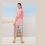 Elizabeth Printed Midi Skirt - Tiger