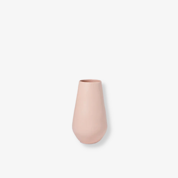 Icy Pink Teardrop Vase - Medium