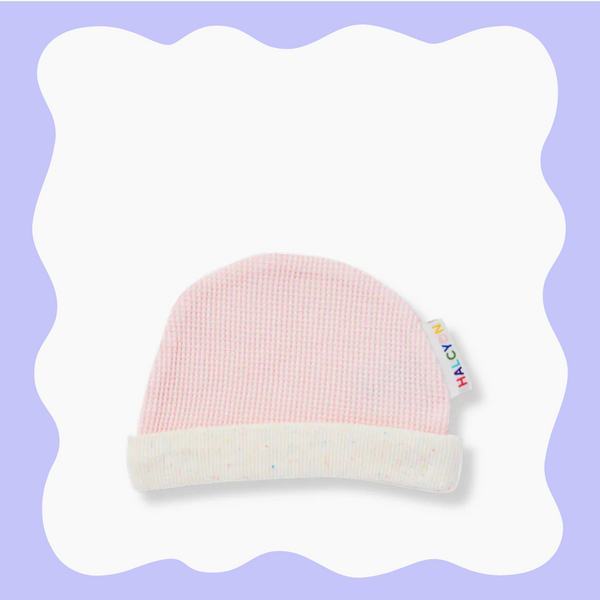 Organic Baby Hat - Whisper Pink