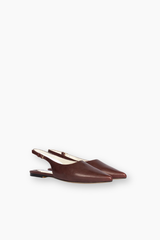 Settle Sling Back - Currant Leather