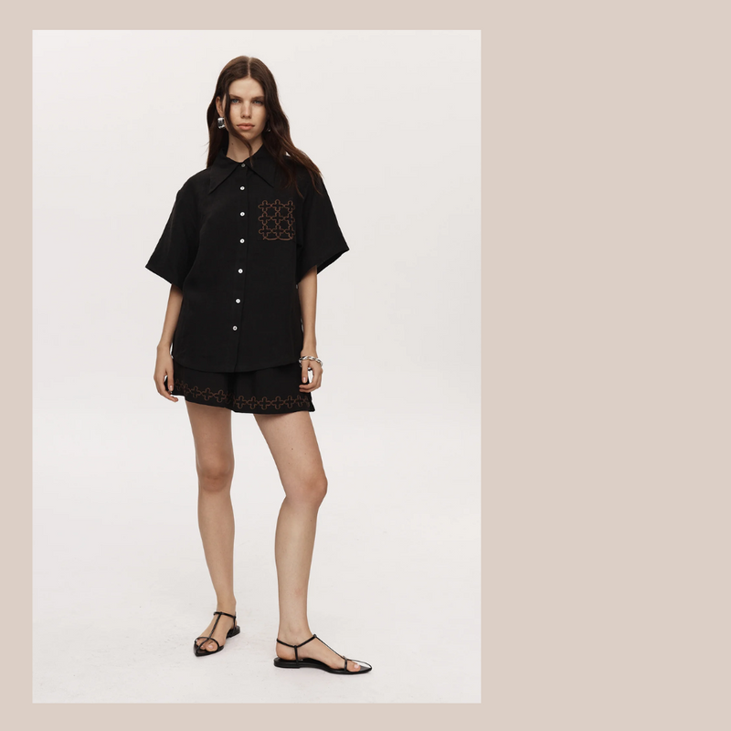 Tegan Shirt - Black