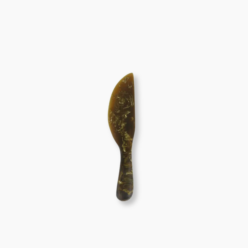 Resin Cheese Knife 16.5cm - Olive