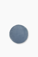 CASTLE Penny Round Cushion - Dusty Blue