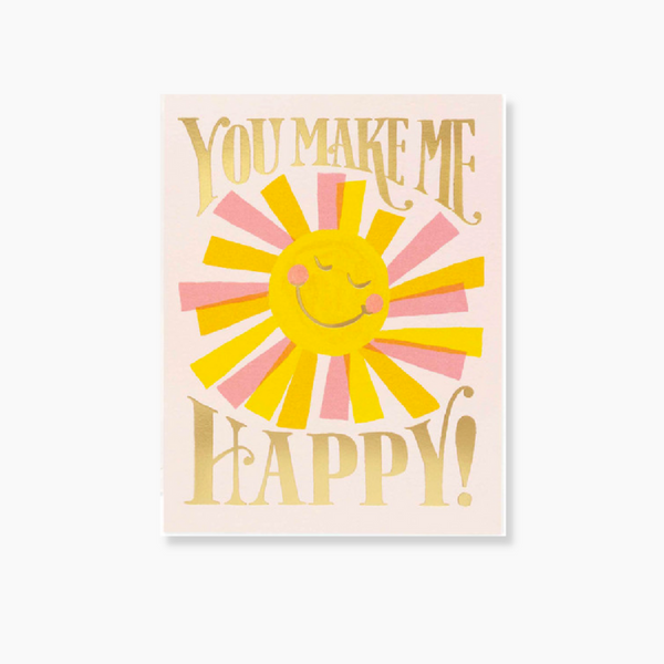 Card - You Make Me Happy