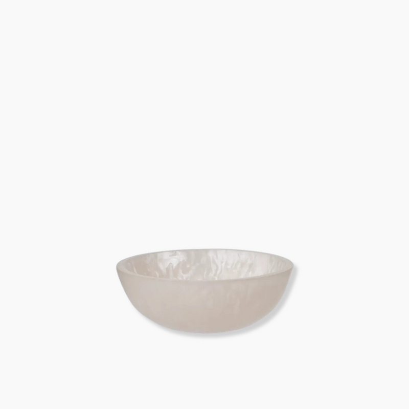 Resin Small Bowl 10cm - Nude