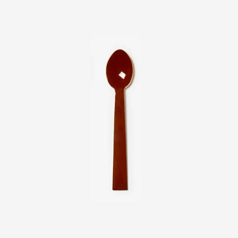 Enamel Teaspoon - Cherry