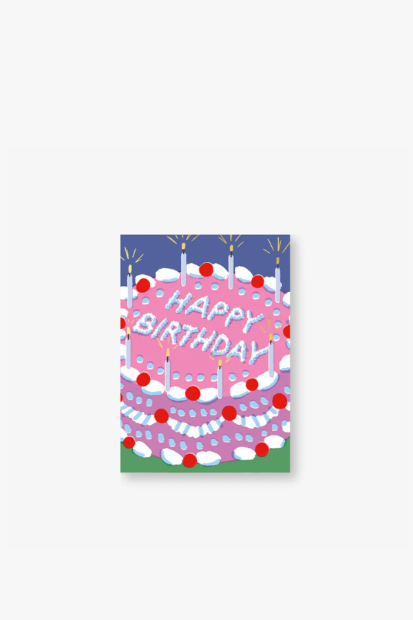 Card - HB Icing Cake