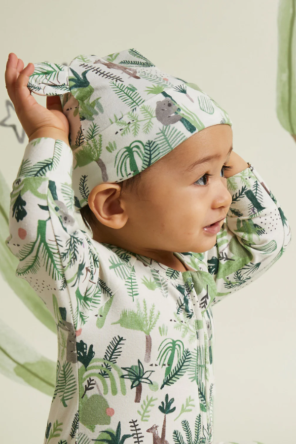 Lunar Baby Hat - Fern Gully